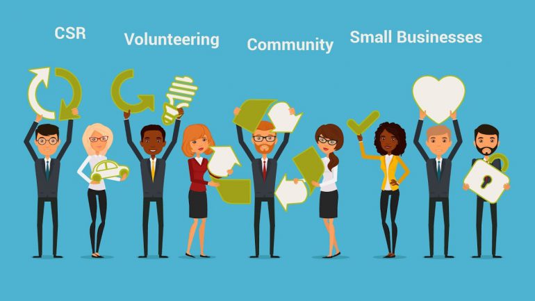 CSR, corporate volunteering, social business