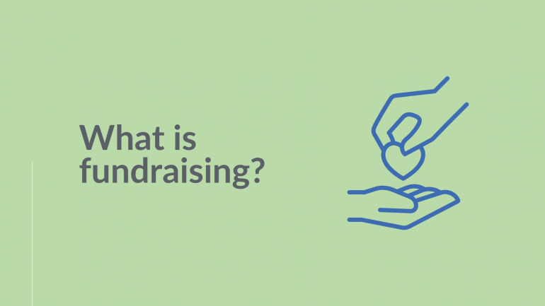 What is fundraising